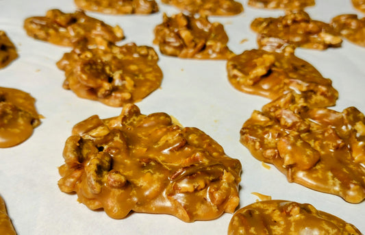 SOUTHERN CREAMY PEACH PRALINES