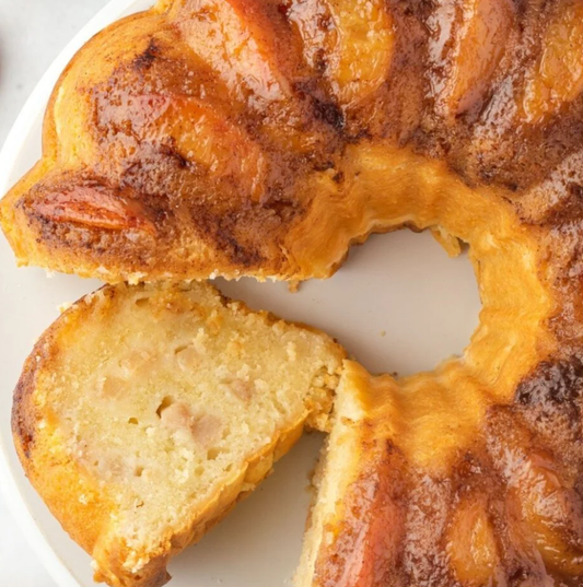 PEACH POUND CAKE